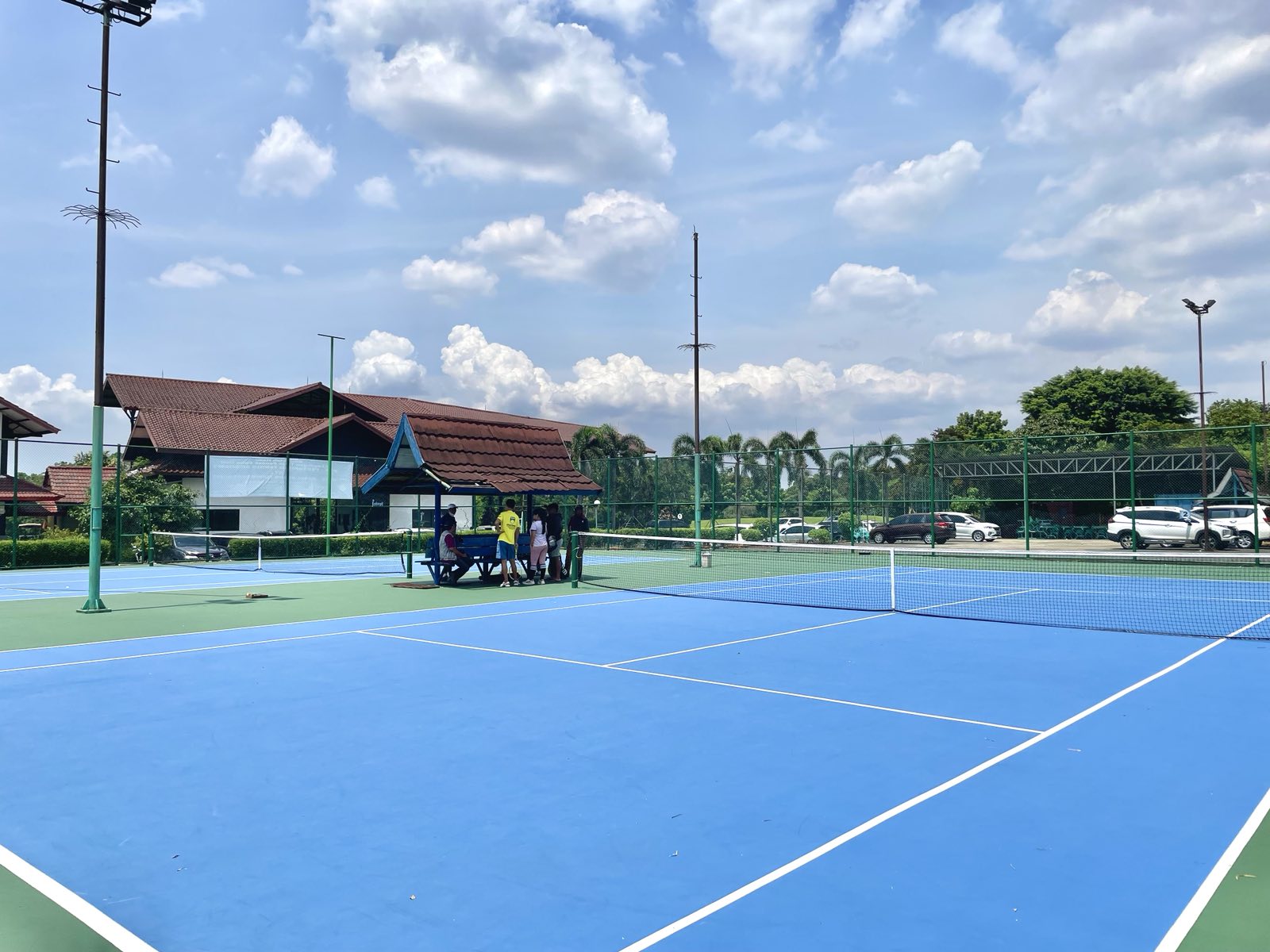 Lapangan Tennis Court at Pondok Cabe Golf